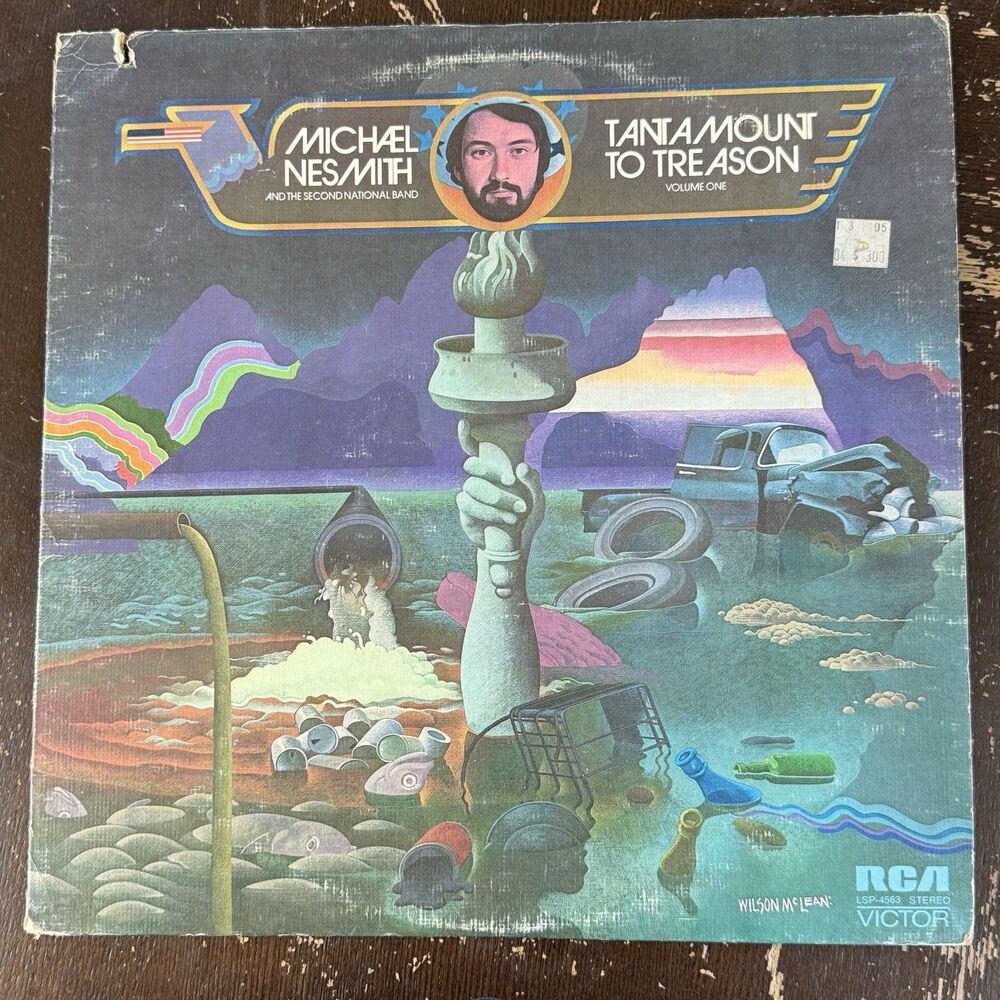 Michael Nesmith Tantamount To Treason Volume One 1972 VG+ Vinyl RCA LSP-4563